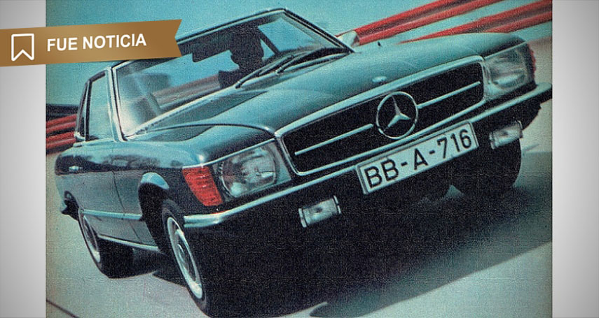 Mercedes 350 SL. 45 años bajo una estrella